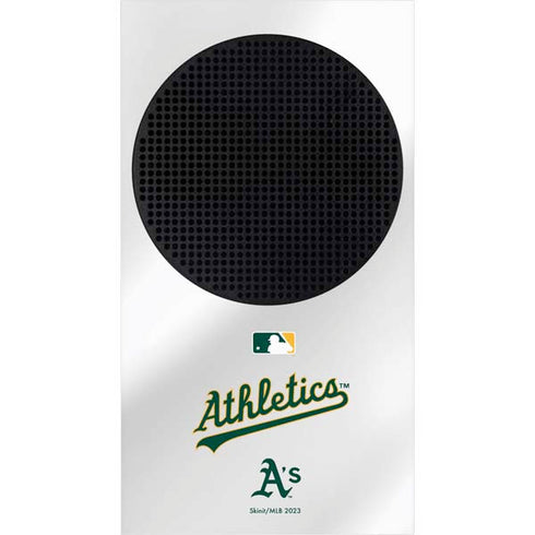 MLB Oakland Athletics Home Jersey Xbox Series S Console Skin